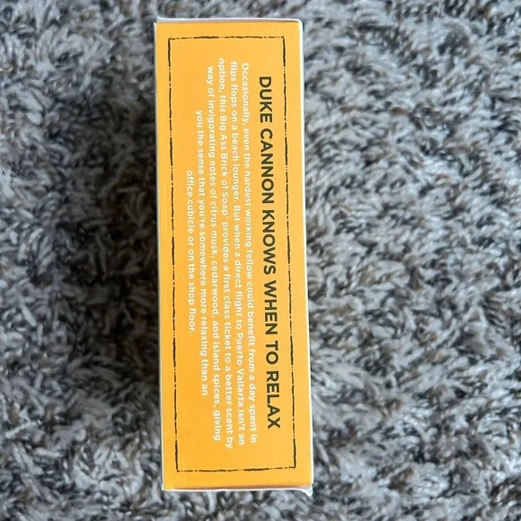 Duke Cannon Supply Co. Big Ass Brick of Bay Rum Soap – Citrus Musk (10 oz) - Picture 3 of 4